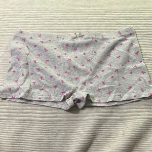 playboy sleep boy shorts